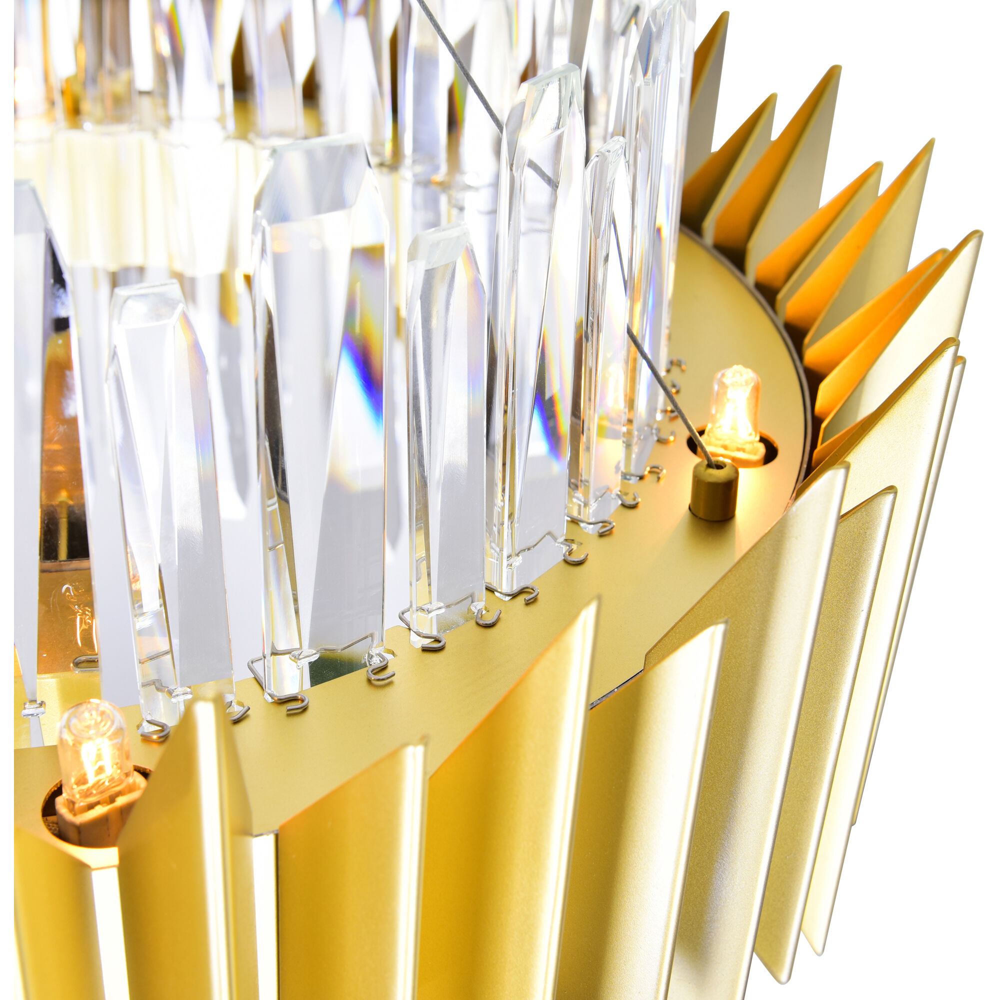 Cityscape 18 Light 28 inch Satin Gold Chandelier Ceiling Light