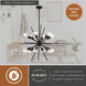 Estelle 12 Light 27.5 inch Matte Black Pendant Ceiling Light