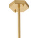 Canada 1 Light 2 inch Antique Brass Pendant Ceiling Light