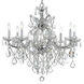 Maria Theresa 9 Light 28 inch Polished Chrome Chandelier Ceiling Light in Clear Hand Cut