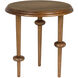 Foster 25.5 X 24 inch Dark Walnut Side Table