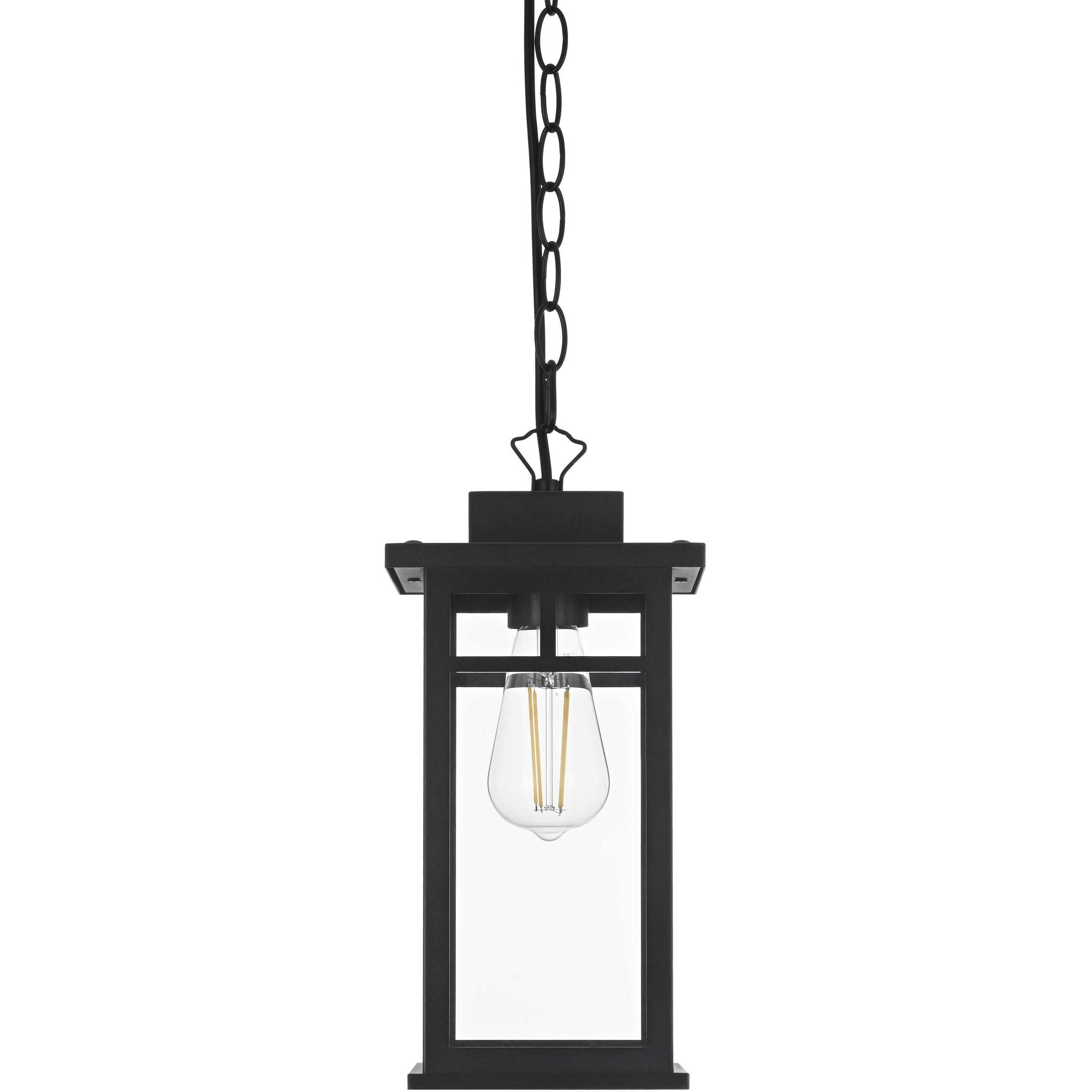 Mercer 1 Light 6.5 inch Black Outdoor Pendant
