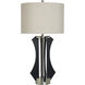 Cameron 23.75 inch 100.00 watt Black and Arturo Silver Table Lamp Portable Light