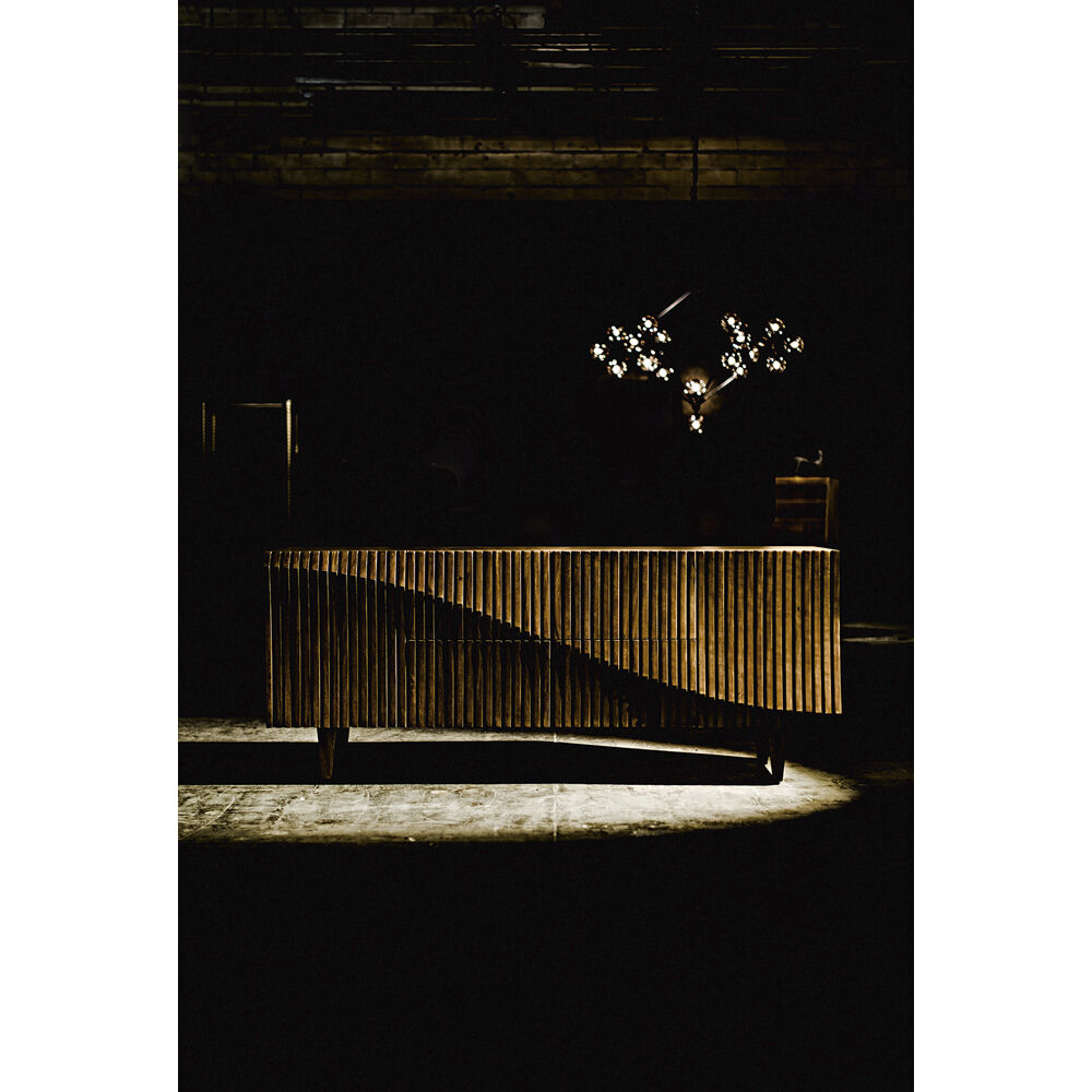 Jin-Ho 78 X 23 inch Dark Walnut Sideboard