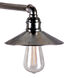 Signature 5 Light 27 inch Vintage Chrome Chandelier Ceiling Light