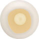 Antibes 1 Light 12 inch Unlacquered Brass Pendant Ceiling Light