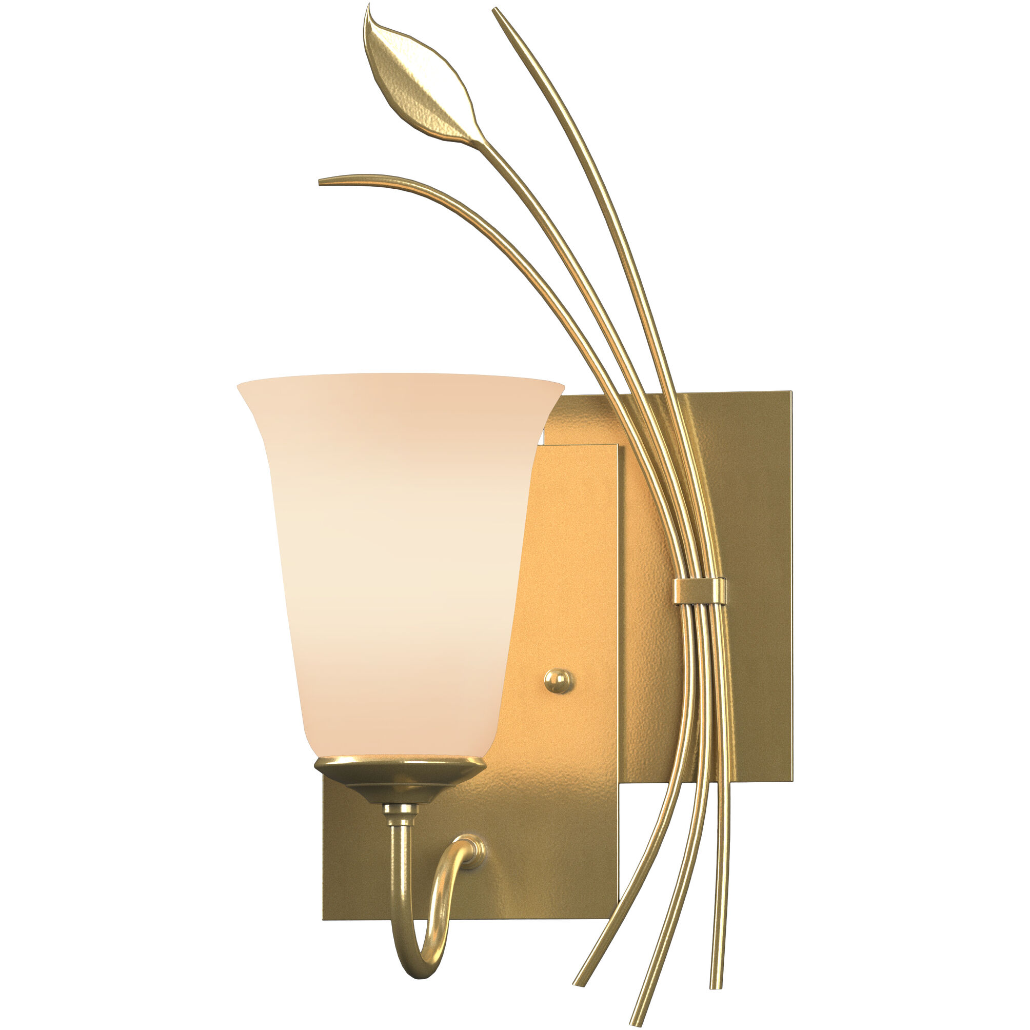 Forged Leaf 1 Light 7.10 inch Wall Sconce