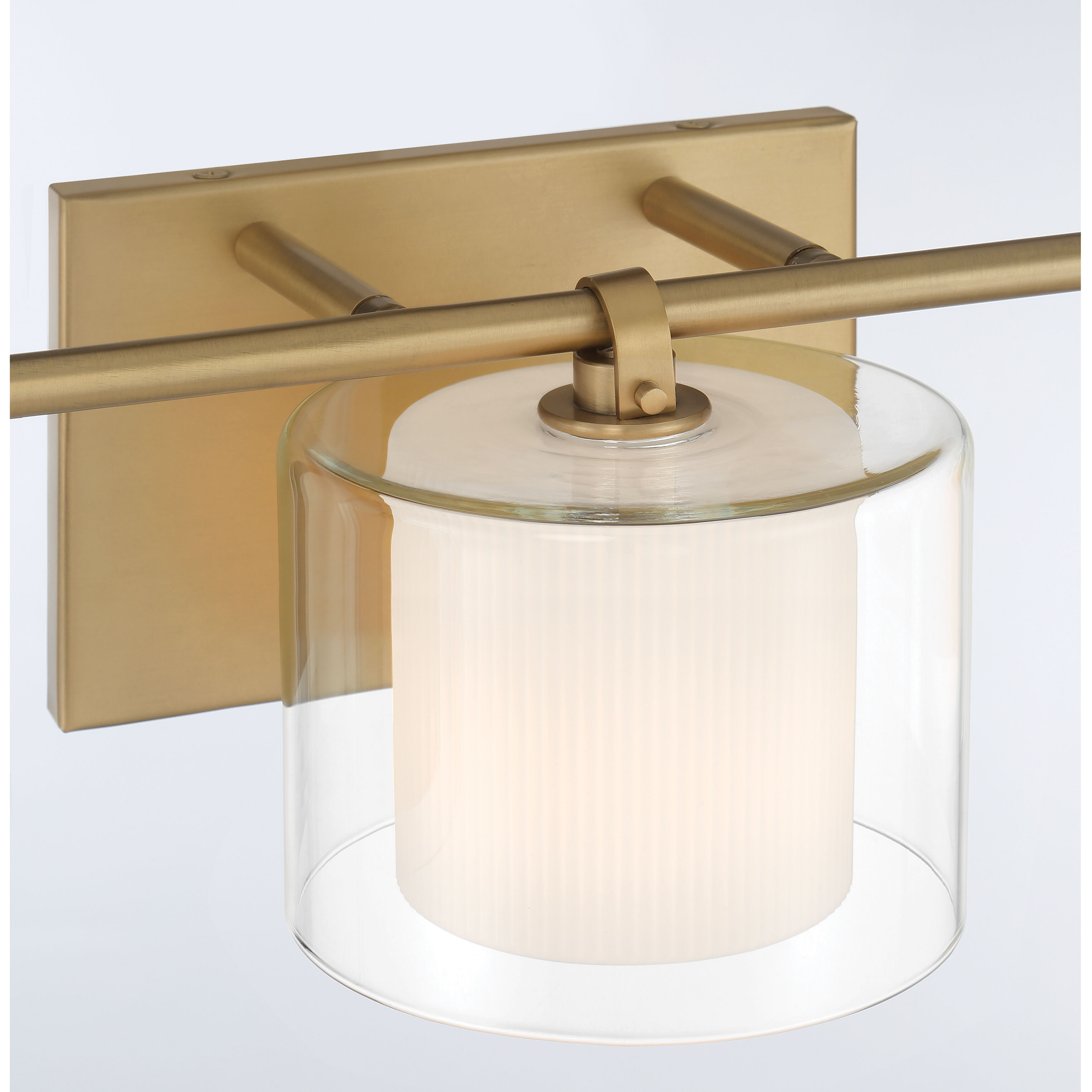 Seville 3 Light 22.75 inch Legacy Brass Vanity Wall Light