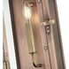 Spencer 1 Light 18 inch Antique Copper with Brass Accents Exterior Wall Mount