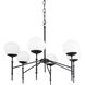 Edie 29.92 inch Black Chandelier Ceiling Light