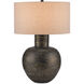 Braille 29.5 inch 150 watt Antique Brass Table Lamp Portable Light