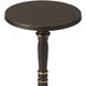 Langford Black Metal 22 X 10 inch Metalworks Accent Table
