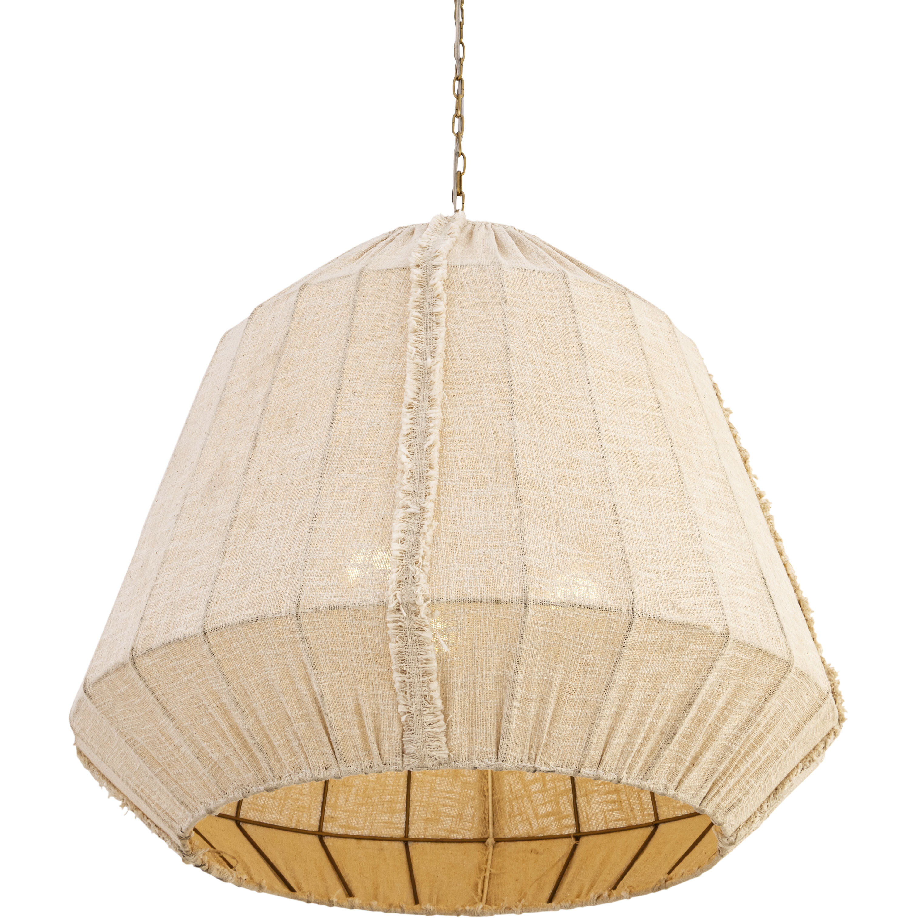 Velune 3 Light 36 inch Legacy Brass Pendant Ceiling Light