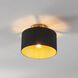 Leilani 1 Light 11 inch Brushed Gold Semi-Flush Mount Ceiling Light