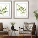 Willow Branch Green and Beige and Brown and Neutral Framed Art