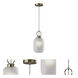 Lancaster 7 inch Antique Brass Pendant Ceiling Light