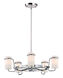 Avant 5 Light 22 inch Polished Chrome Single-Tier Chandelier Ceiling Light