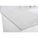Moore 48 X 22 X 34 inch White Vanity Sink Set
