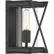 Rockhill 1 Light 10.5 inch Dark Matte Black Outdoor Sconce
