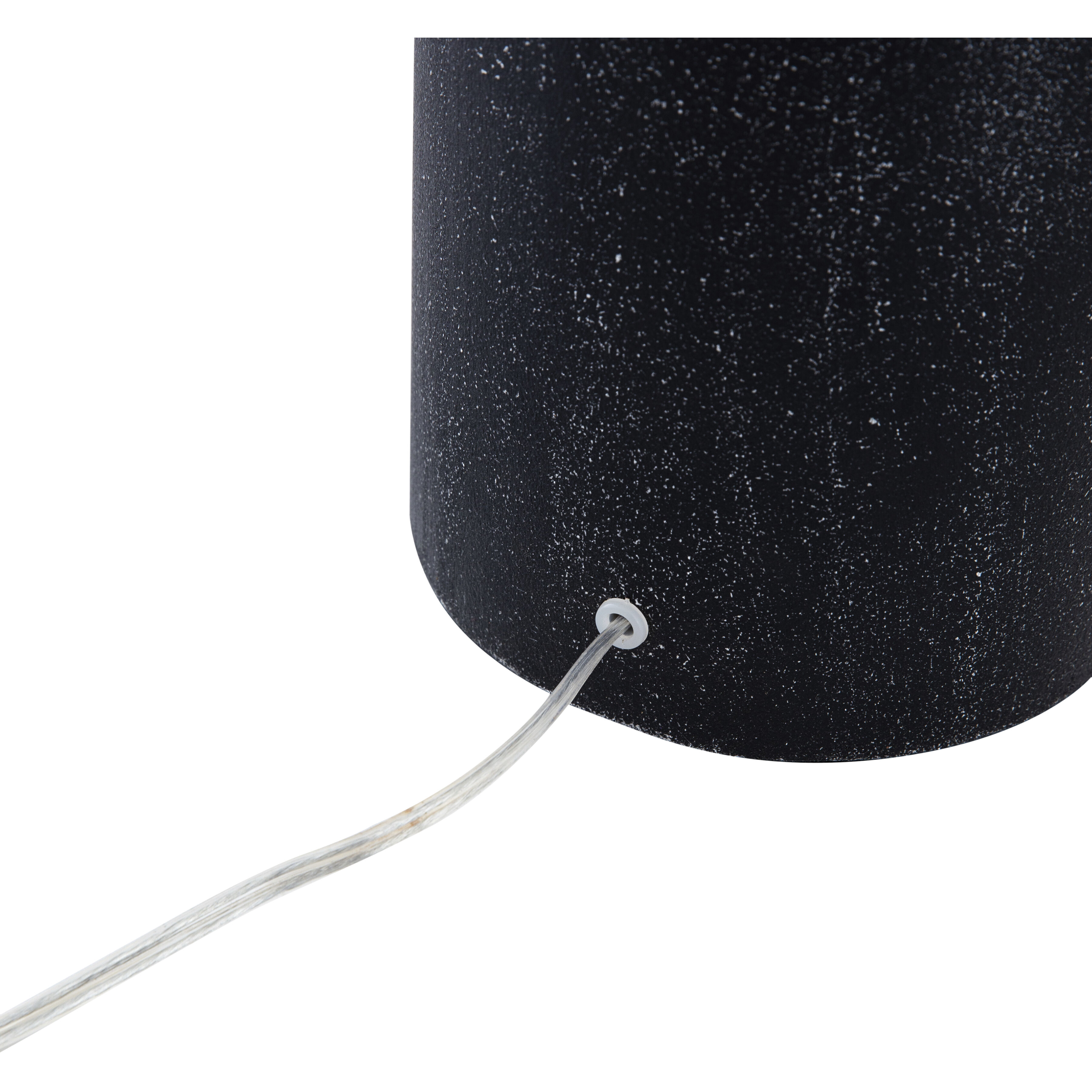 Daher 26 inch 150 watt Black Table Lamp Portable Light