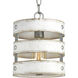 Camps Bay 1 Light 8.5 inch Galvanized Mini-Pendant Ceiling Light