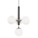 Brielle 4 Light 21 inch Polished Nickel Pendant Ceiling Light