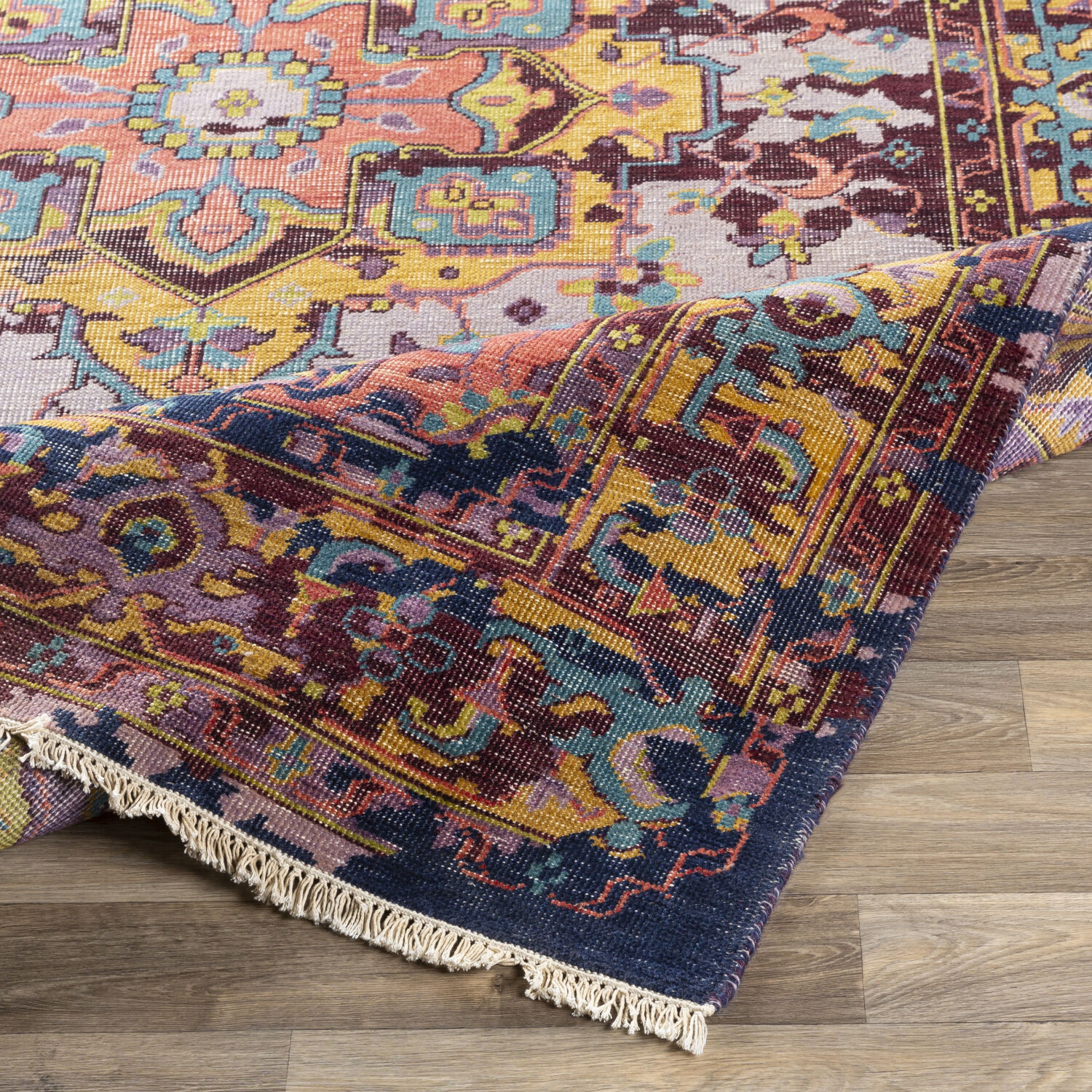 Festival 132 X 96 inch Burgundy Rug in 8 x 11, Rectangle