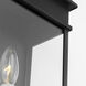 C&M by Chapman & Myers Cupertino 1 Light 13.13 inch Textured Black Outdoor Wall Lantern