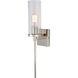 Kent 1 Light 4 inch Polished Nickel Wall Sconce Wall Light
