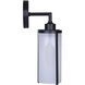 Beau 1 Light 6.63 inch Black Outdoor Lantern