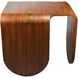 Warren 27 X 24 inch Walnut Accent Table