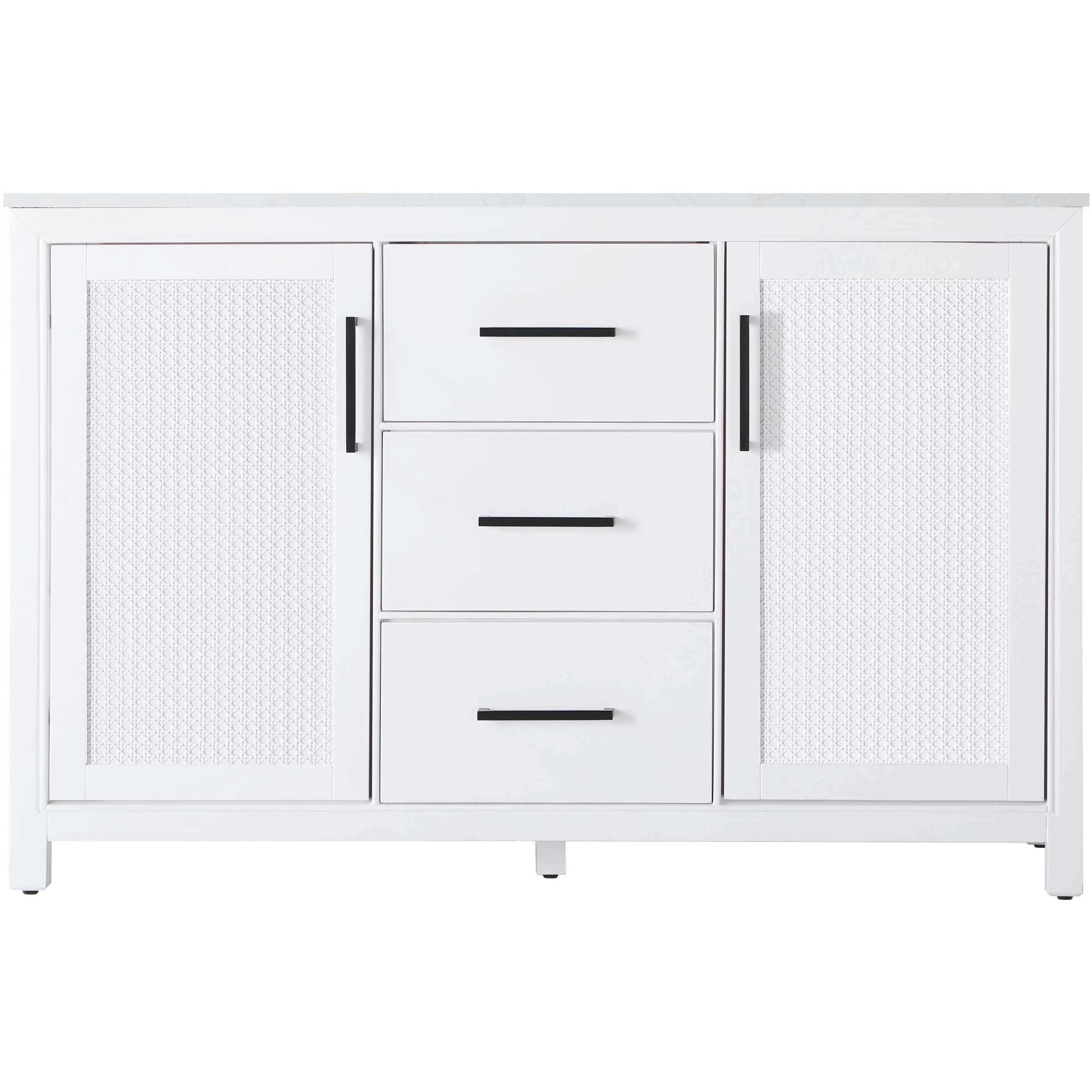 Alina 54 X 34 inch White Bathroom Vanity Cabinet