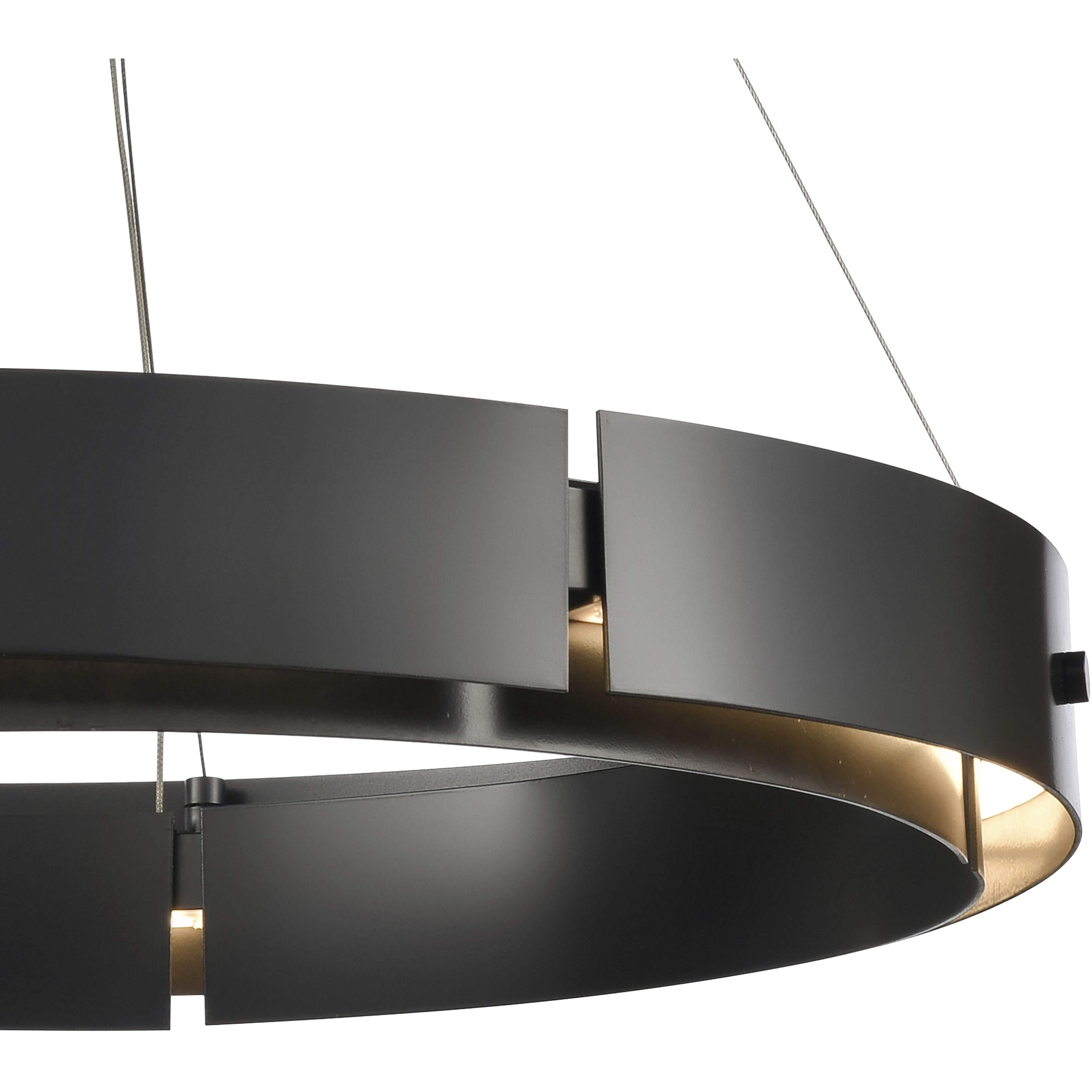 Fogelberg LED 26 inch Matte Black Pendant Ceiling Light