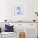 Indigo Ocean Blue Framed Art, Propac