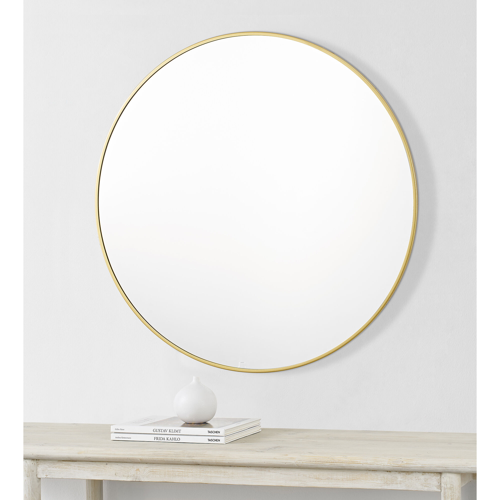Alegre 30 X 30 inch Gold and Clear Mirror