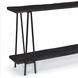Ash 60 X 11 inch Black Console, Table