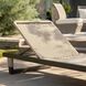 Daytona Buff and Blackened Bronze Outdoor Chaise
