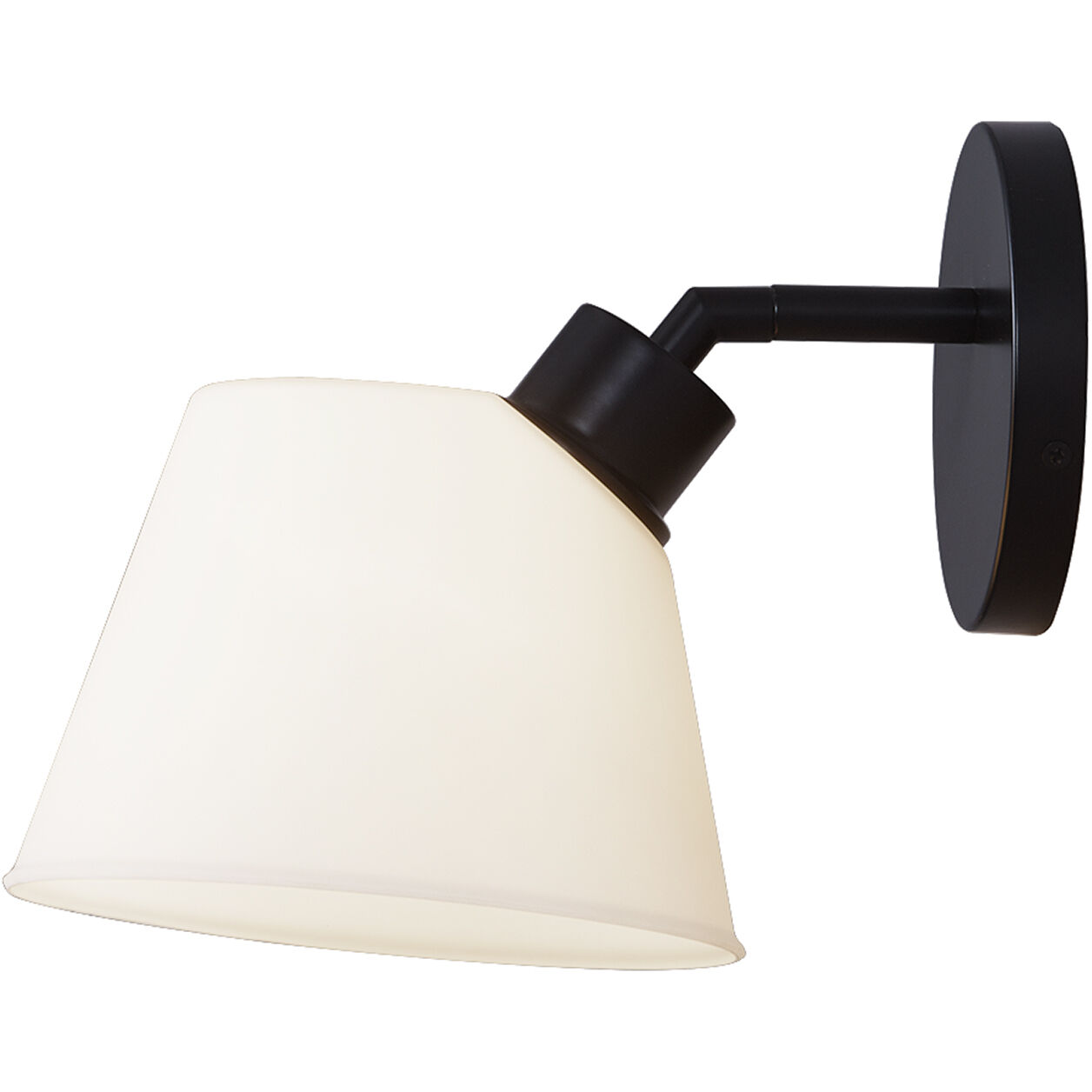 Envoy 3 Light 24 inch Matte Black with Opal Bath Bar Wall Light