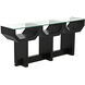 Ando 75 X 16 inch Hand Rubbed Black Console