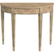 Hampton Demilune Console Table in Beige