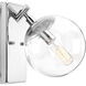 Mod 1 Light 6 inch Polished Chrome Bath Vanity Wall Light, Design Series