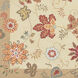 Flor Ivory / Yellow / Mustard / Medium Gray / Rust / Dusty Coral Handmade Rug