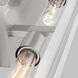 Dex Bath Vanity Wall Light in Brushed Nickel