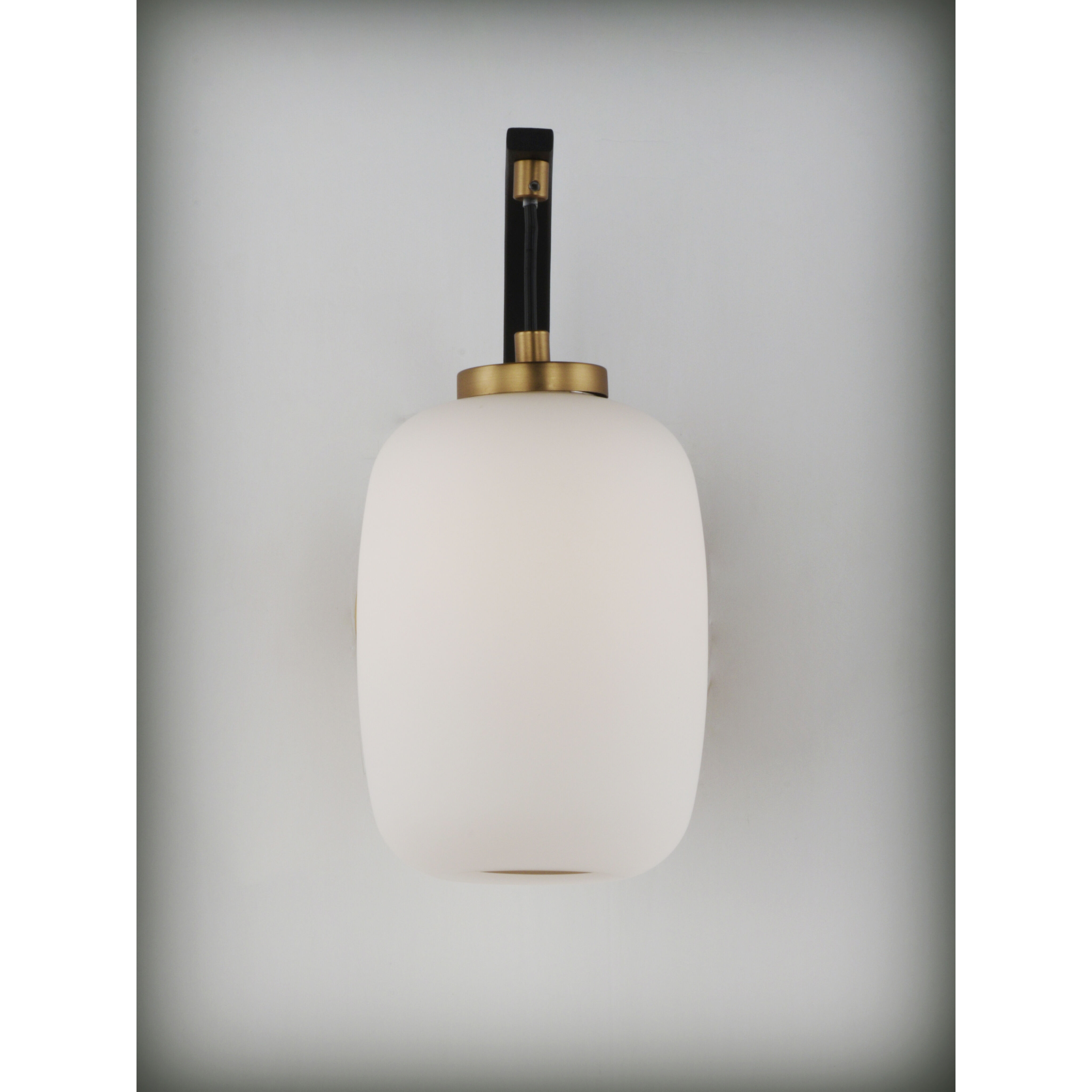 Soji LED 4.75 inch Black and Gold Wall Sconce Wall Light