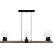 Ojai 5 Light 32 inch Matte Black Island Light Ceiling Light