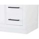 Alden 84 X 35 inch White Bathroom Vanity Cabinet