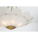 Althira 6 Light 32.75 inch Legacy Brass Pendant Ceiling Light