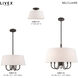 Belclaire 1 Light 13 inch English Bronze Semi-Flush Mount Ceiling Light