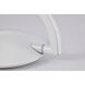Orb 120 White LED Track Head - H-Type Ceiling Light