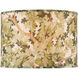 Woodland Green/Brown/Ivory Drum Lamp Shade